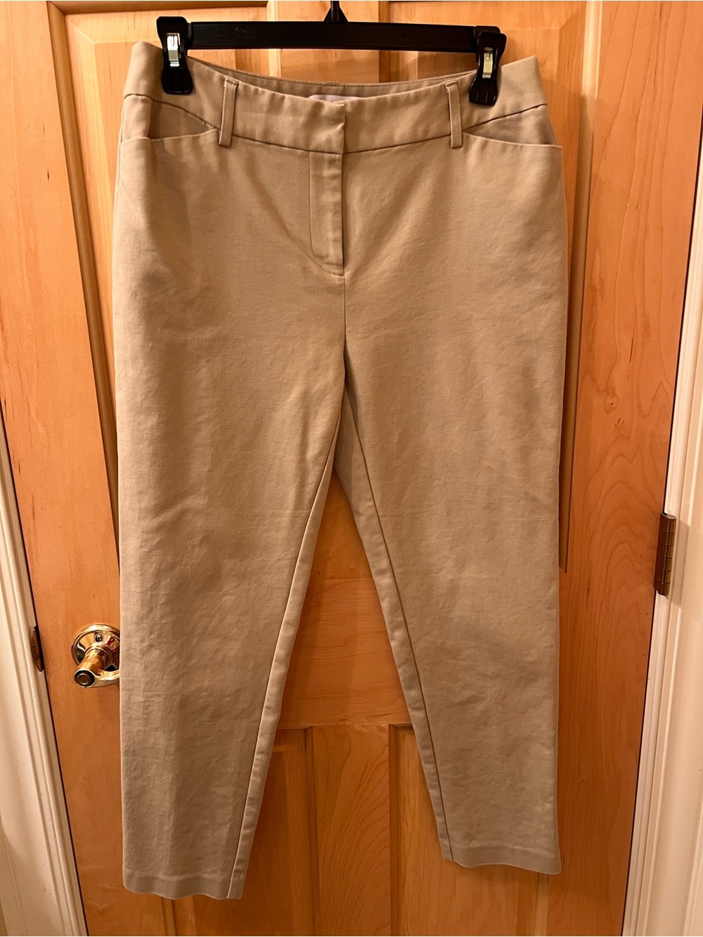 Liz Claiborne Ankle Pants in Khaki